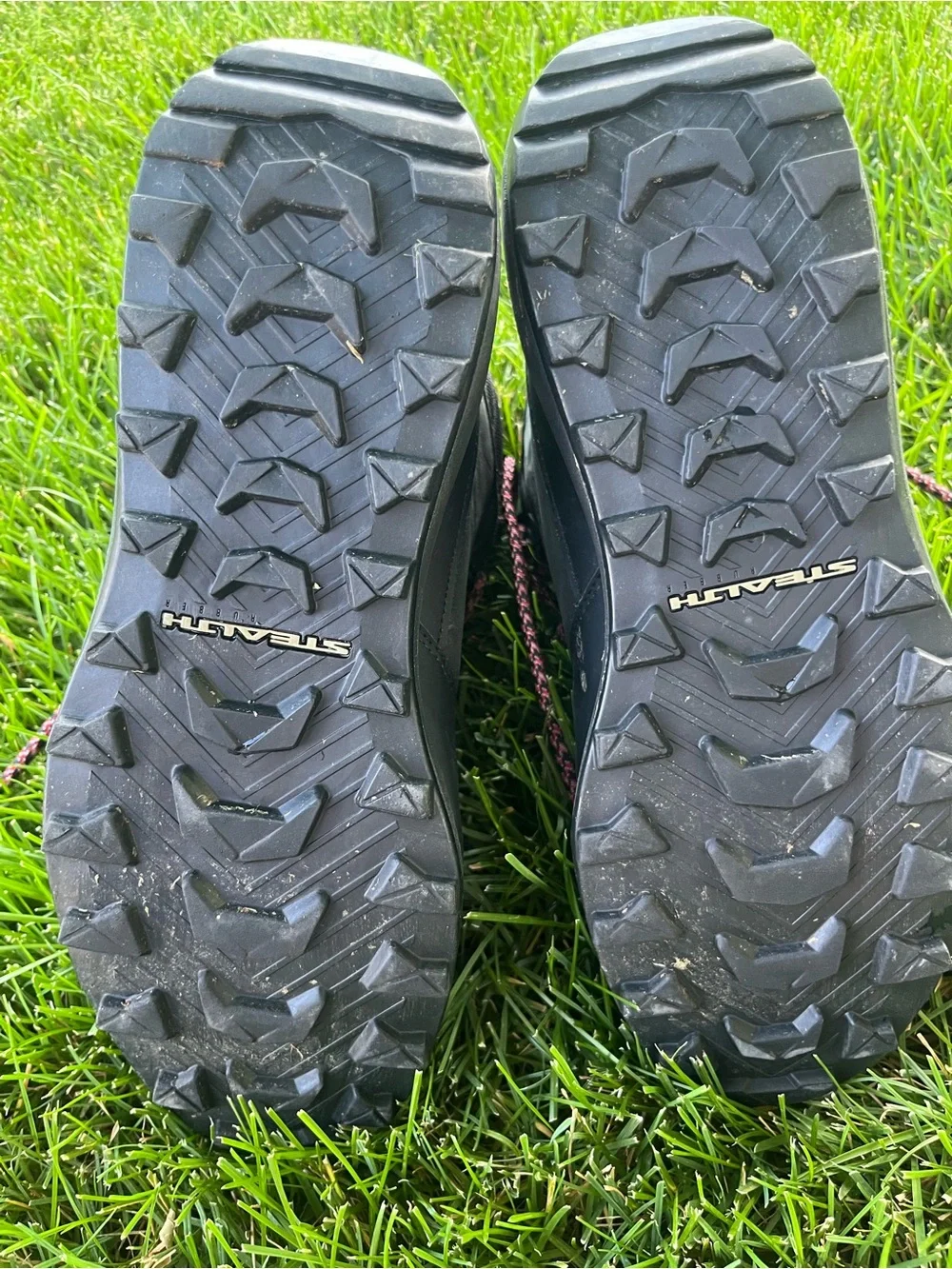 adidas Gray Waterproof Hiking Boots with Accent Laces Men’s